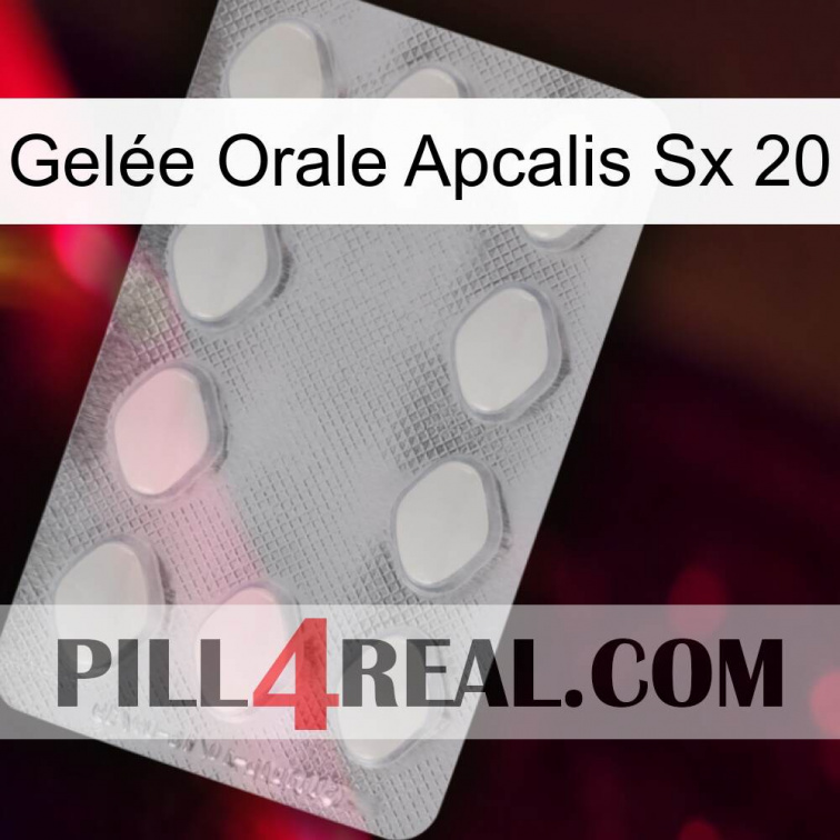 Gelée Orale Apcalis Sx 20 16